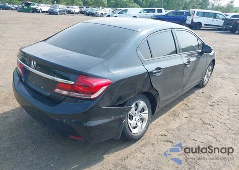 2014 Honda Civic Lx z USA, uszkodzony, nr VIN 19XFB2F5XEE203480